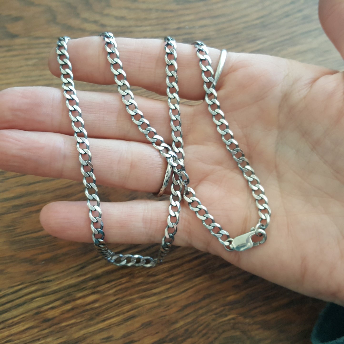 1.5mm - 8mm Silver Curb Chain