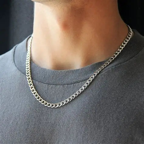 1.5mm - 8mm Silver Curb Chain
