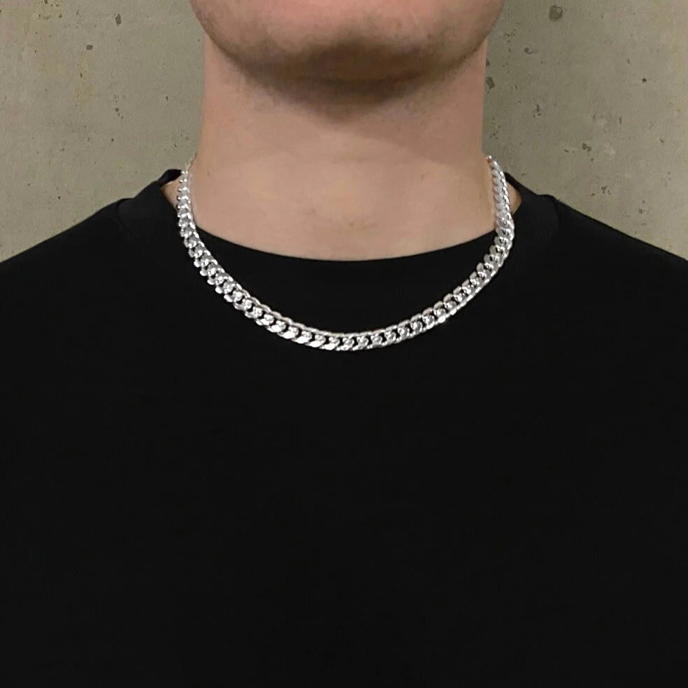 1.5mm - 8mm Silver Curb Chain